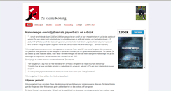 Desktop Screenshot of dekleinekoning.nl